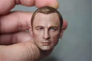 Figura de acción escultura de cabeza 1/6 de James Bond 007 Daniel Craig para colección - Imagen 1 de 1