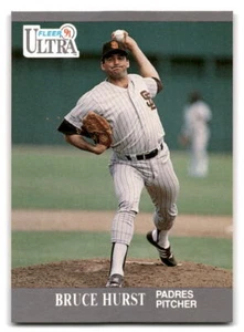 Bruce Hurst 1991 Ultra #306 San Diego Padres BASEBALL - Picture 1 of 2