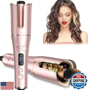 Automatic Curling Iron, Auto Hair Curler Wand with 4 Temperatures and 3 Timer - Picture 1 of 5