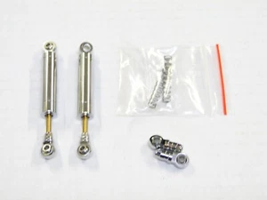 NEW RC4WD TRAIL FINDER 2 Shocks Rear 80MM Billet SILVER TF2 Toyota WD13Y - Picture 1 of 3