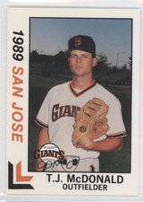 1989 Best San Jose Giants TJ McDonald #25