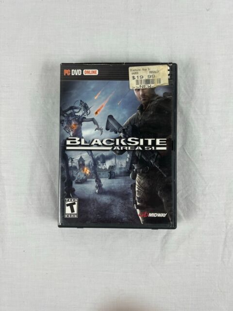 BlackSite~Area 51~(PC-DVD-ONLINE-2007)~Vintage~Brand New~Sealed