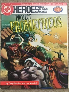 DC Heroes Roleplaying - Project Prometheus Module - Mayfair Games 208 - Picture 1 of 4