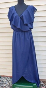 Abito lungo blu BTFBM taglia XL *LEGGI* - Foto 1 di 8