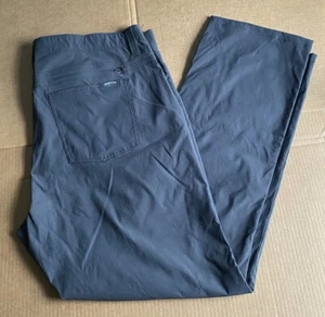 Eddie Bauer Herren 38x30 Hose grau Nylon Wandern Outdoor Activewear wasserdicht - Bild 1 von 8