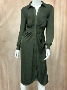 WOMENS NEW W/DEFECT STEVE MADDEN BB DAKATO GREEN DRESS SIZE MEDIUM - Picture 1 of 6