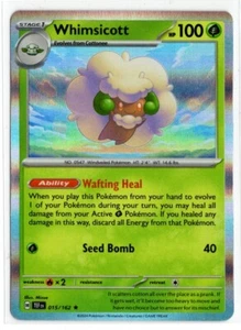 Pokémon Fuerzas Temporales Holo Raro 015/162 Whimsicott - Imagen 1 de 1