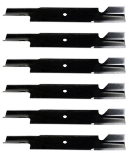 6 USA Mower Blades® for Lesco 50256 51532 50170 050170 61" Deck - Picture 1 of 7