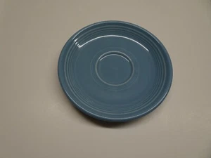FIESTA Fiestaware Homer Laughlin Saucer PERIWINKLE BLUE - Picture 1 of 5