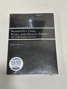 Bankruptcy Code, Rules, And Official Forms 2025 Law School Edition - Anne Lawton - Imagen 1 de 15