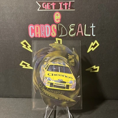 1998 Press Pass VIP J. Benson Driving Force Die-Cut Insert #DF 2 NASCAR - Image 1 of 3