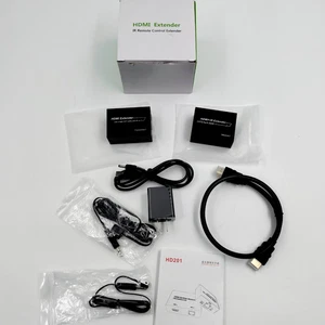 Neu HDMI Extender IR Fernbedienung Extender CAT5/5e/6-568B - Bild 1 von 5