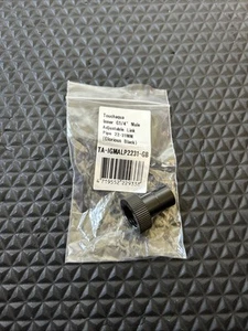 Bitspower Touchaqua G1/4” Female Adjustable Link Pipe 22-31MM Glorious Black - Afbeelding 1 van 1