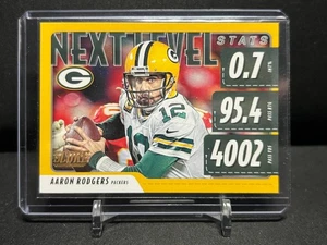 Aaron Rodgers 2020 Panini Score Next Level Stats Gold #NLS-AR - Picture 1 of 2