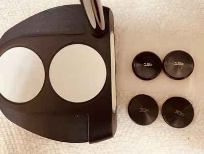 ODYSSEY-Ai-One 2-Ball JailBird Putter 36”SL 90 Shaft Extra Weights-30 Gram MINTY - Image 1 of 4