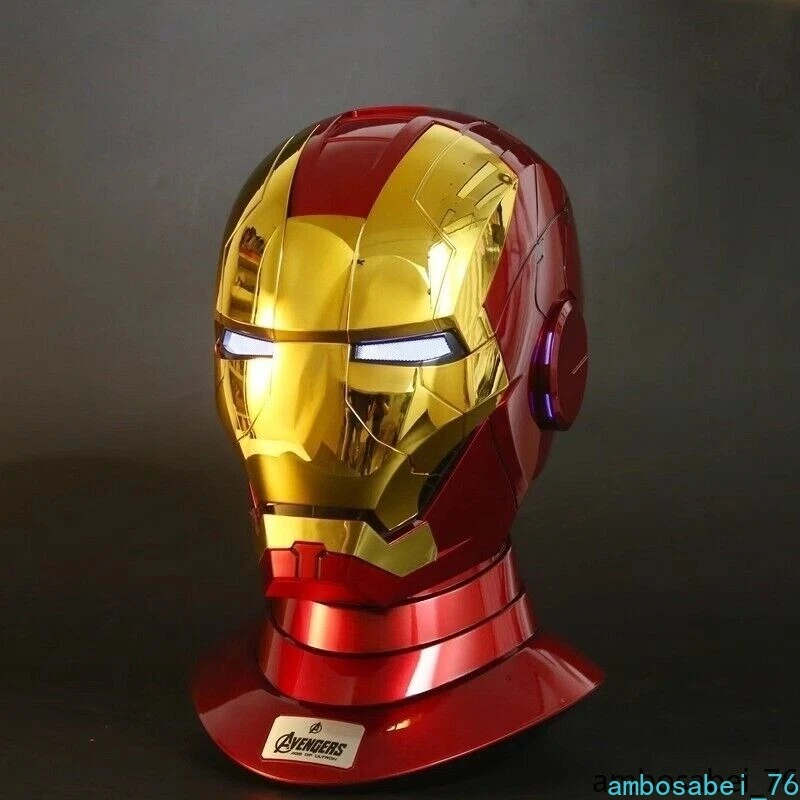 Homem de Ferro MK5 Capacete Usável Controle Remoto por Voz Máscara Usável Presentes AUTOKING - Imagem 1 de 4