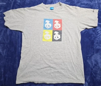 Enjoi Panda Graphic T Shirt Heather Gray Medium - Image 1 of 4