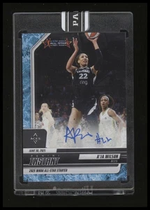 2025 Panini Instant WNBA A’ja Wilson AUTO #/10 Las Vegas Aces All-Star Starter - Foto 1 di 2