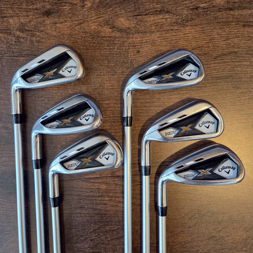 Callaway X-HOT Iron Set 6pcs 5-PW X HOT 50 Carbon Flex R Left-Handed - Image 1 of 4