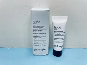 PHILOSOPHY - SKIN RESURRECTION NIGHT POWER HYDRATOR - 0,24 OZ - NEU & OVP - Bild 1 von 1