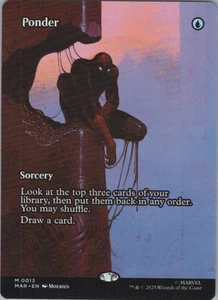 Ponder (Borderless) M Marvel Universe Eternal-Legal 13 NM - Picture 1 of 2