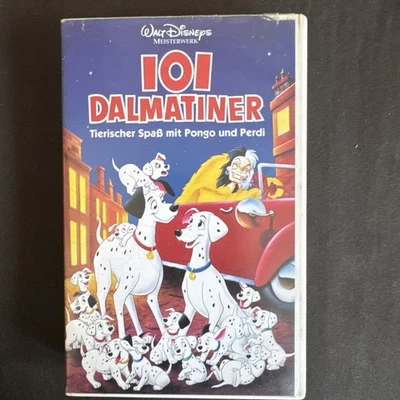 101 Dalmatiner Walt Disney Meisterwerk 2x Hologramm | VHS | 1996 - Bild 1 von 4