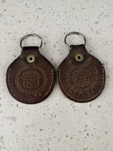 Vintage Cadillac Leather Keychain Kuni Cadillac Oregon Dealership Lot - Picture 1 of 8