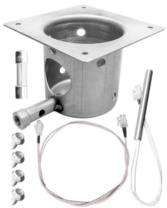 Fire Pot Burn Pot and Hot Rod Ignitor Kit Fit for Traeger and Most Pit-boss P... - Bild 1 von 6