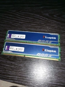 Kingston Hyper X Blu . 2GB RAM Memory 1333 Mhz Desktop DDR3 PC3 10600u - Picture 1 of 2