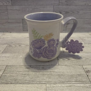 Seeds & Sunshine Floral Spring Summer Ceramic Coffee Tea Mug Drinkware Gift - Picture 1 of 7