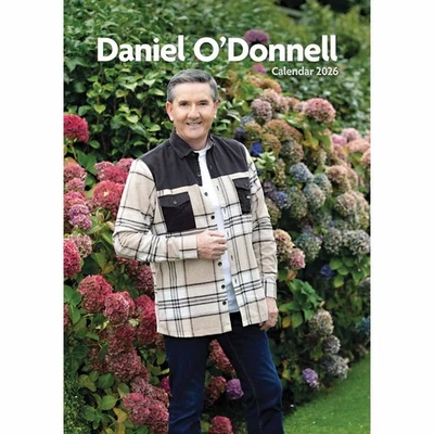 CAROUSEL WORLDWIDE Daniel O'Donnell A3 Calendar 2026 - Entertainment - Month To View