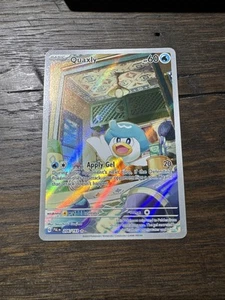 Quaxly 206/193 Illustration Rare Paldea Evolved Pokémon TCG Scarlet & Violet - Picture 1 of 5