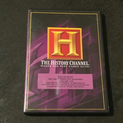 Witch Hunt The History Channel 2002 DVD 1692 Salem Witch Trials RARE HTF OOP - Image 1 of 4