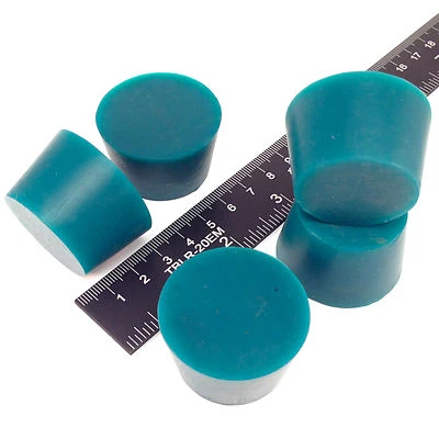 High Temp Masking Supply 1.312" x 1.625" STP8 Silicone Rubber Plugs - 5 Pack