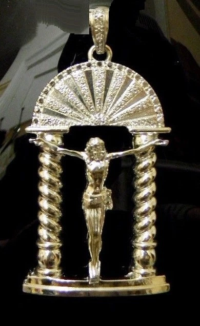 Colgante Hip Hop 36" Franco Cadena Jesús Pieza Collar Arco NUEVO Foto 1 de 1