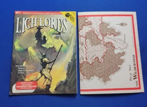 Lich Lords con módulo de aventura de mapa - ayudas de rol - Imagen 1 de 2