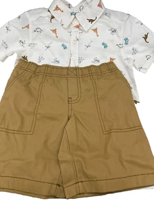 Carters Boys 2 piece Cotton Set VARIATION - Picture 1 of 3
