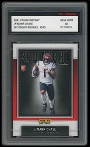 Ja'marr/Jamarr Chase 2021 Panini Instant NFL Spotlight Rookie Card 1st Graded 10 - Imagen 1 de 1