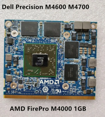 NEW AMD FirePro M4000 1GB DDR5 Graphics Card MXM 3.0 A M4600 M4700 M4800 - Image 1 of 2