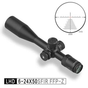 Discovery Optics Zielfernrohr LHD 6-24x50 SFIR 1/10 Mil inkl. Montagen, Neu - Bild 1 von 11