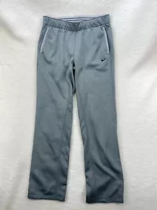 Pantalones de correr Nike Dri-FIT para hombre S gris con cordón bolsillos deportivos - Imagen 1 de 8