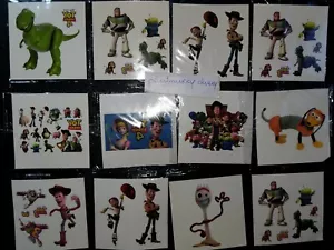 10 X TOY STORY Temporary Tattoos Kids Birthday Party Bag fillers #Sticker #3 #4 - Picture 1 of 2