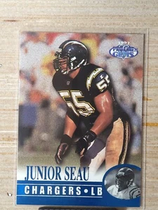1997 Pro Line Gems Football Junior Seau #34 - Picture 1 of 2