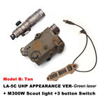 WADSN Tactical Hunting PEQ 15 IR Point Green Dot Laser M300W Strobe Flashight