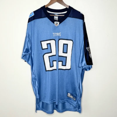 Camiseta deportiva Reebok On Field Tennessee Titans de colección Chris Brown - Para hombre US XL Foto 1 de 4