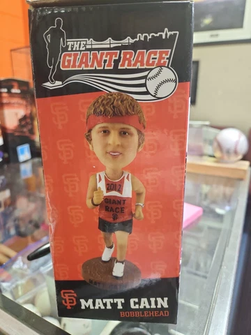 Matt Cain BOBBLEHEAD 2012 San Francisco Giants Race NIB SGA Cover