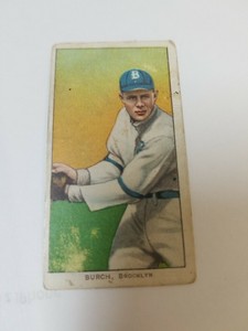 1909-11 T206 POLAR BEAR AL BURCH FIELDING PERFECTLY CENTERED UNUSUAL CLEAN BACK 