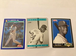 Score 1991 Ken Griffey Jr 3X Lotto Nm-MT Raro - Foto 1 di 2