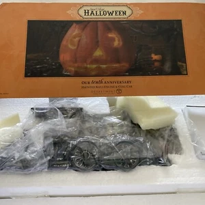 DEPT 56 800001 Haunted Rails Motor & Kohleauto Halloween NEU Open Box - Bild 1 von 4