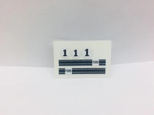 Hot Wheels Redline (FORD J-CAR DECAL SET ) ~1/64 SCALE~